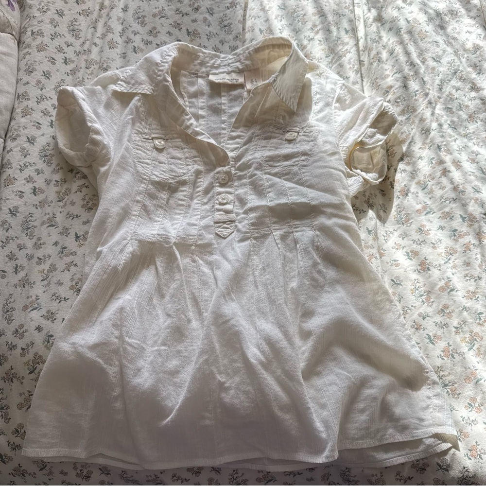 DKNY Adorable White Blouse - Picture 7 of 7